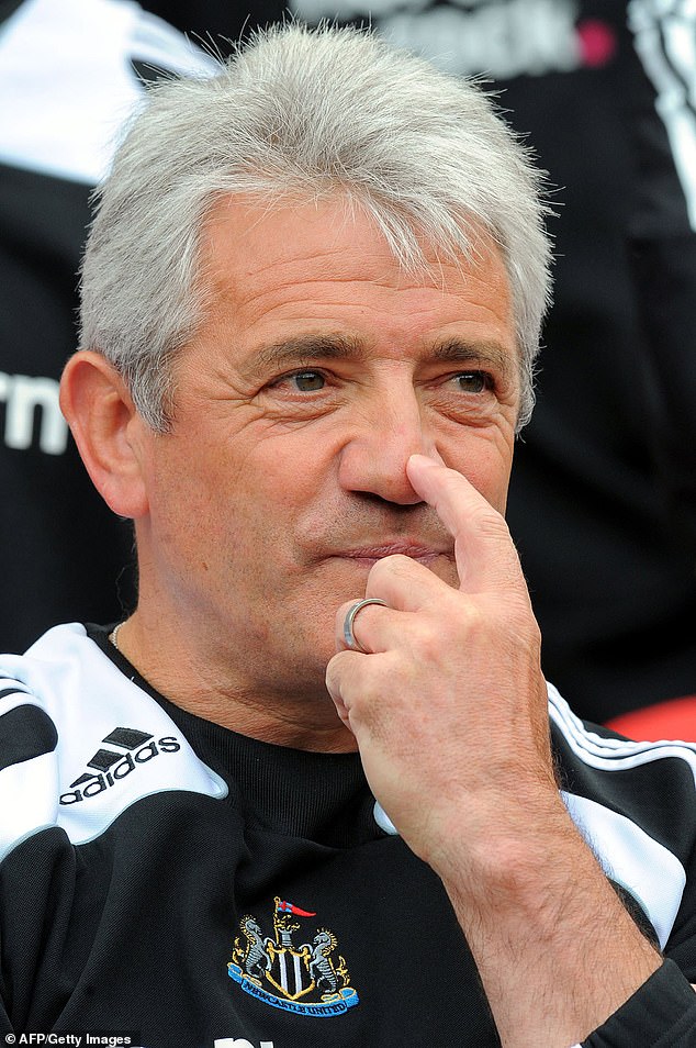 Asked if he could would consider walking away – like Kevin Keegan had done in 2009 - Howe said: 'This isn't a loaded answer but it's difficult to give any reassurance on anything in football'