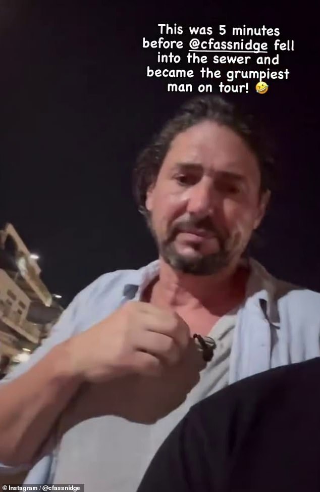 The interview comes after Colin recently shared details of a recent mishap.He escaped serious injury last month after falling into a sewer while filming a new TV show in Cambodia