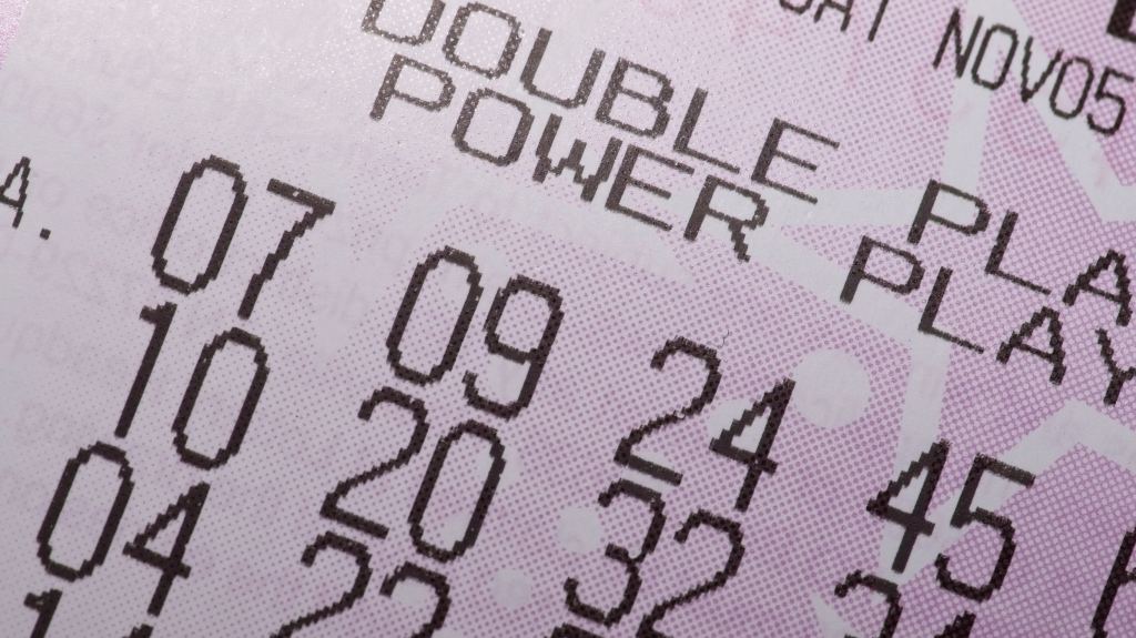 Lottery ticket numbers