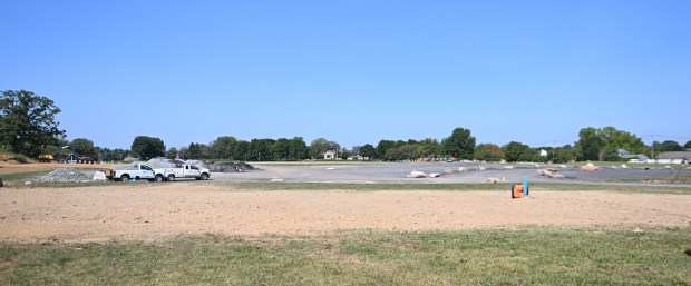 The site on which the center will be built is...