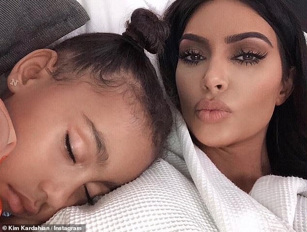 The reality TV star - whose daughter North West, 11, was diagnosed with dyslexia last year- shared a video on her Instagram Stories telling other parents who were experiencing the same struggle that: 'Everything will be okay'