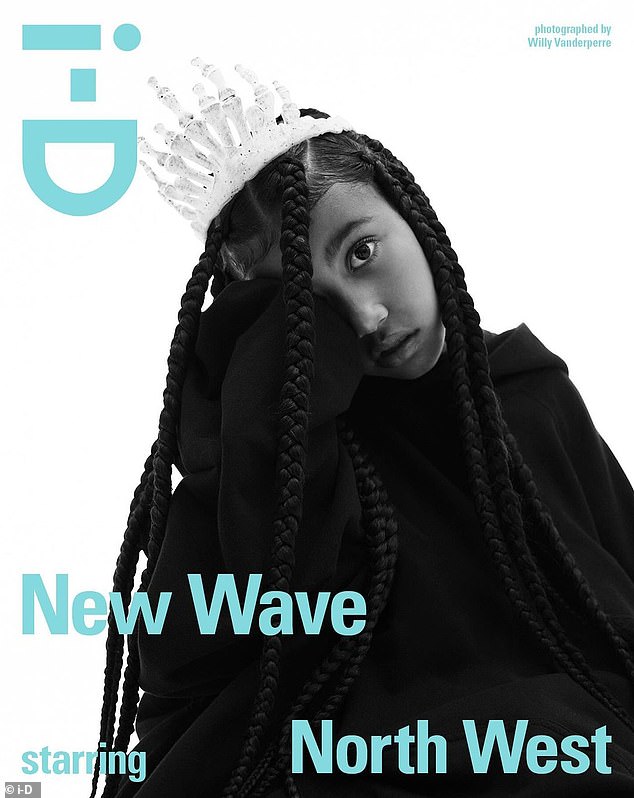 Following in her famous parents footsteps, North appeared on her first solo cove with i-D magazine last year, where she revealed she was interested in becoming a business owner