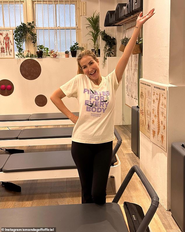The 50-year-old has officially opened her Bum Bum Pilates studio for business