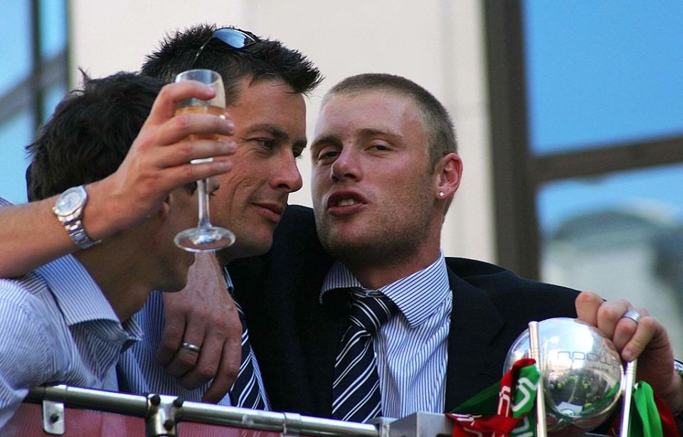 Flintoff had been drinking for a day-and-a-half by the time the bus parade started