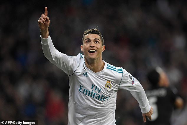 Meanwhile Ronaldo netted at a rate of more than a goal a game in Madrid, scoring 450 goals