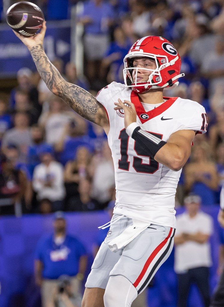 Georgia heads into Alabama as two point favorites. 