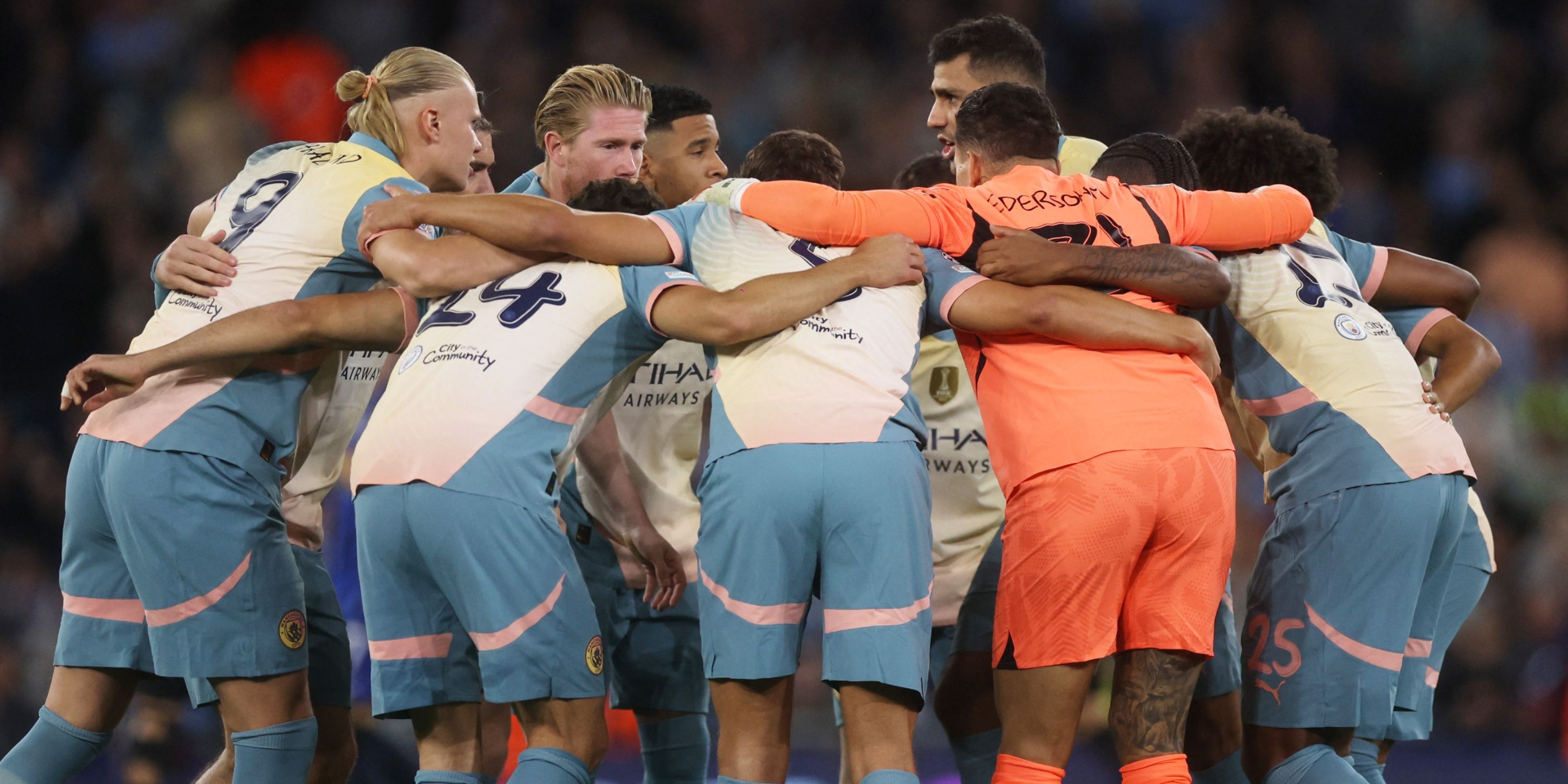 Manchester City players