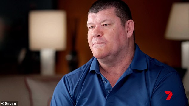 James Packer is set to tell all in a candid discussion on his mental health in an upcoming episode of 7NEWS Spotlight (pictured)