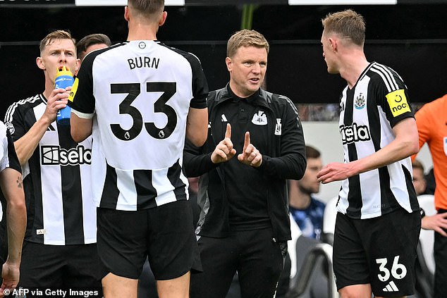 Newcastle are sitting fifth in the Premier League table after winning two out of three games