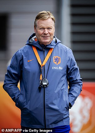 Bergwijn was furious with Koeman's (pictured) comments