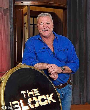 The builder-turned- reality TV host has been the face of The Block since 2010 when he took over from the original host Jamie Durie in season three