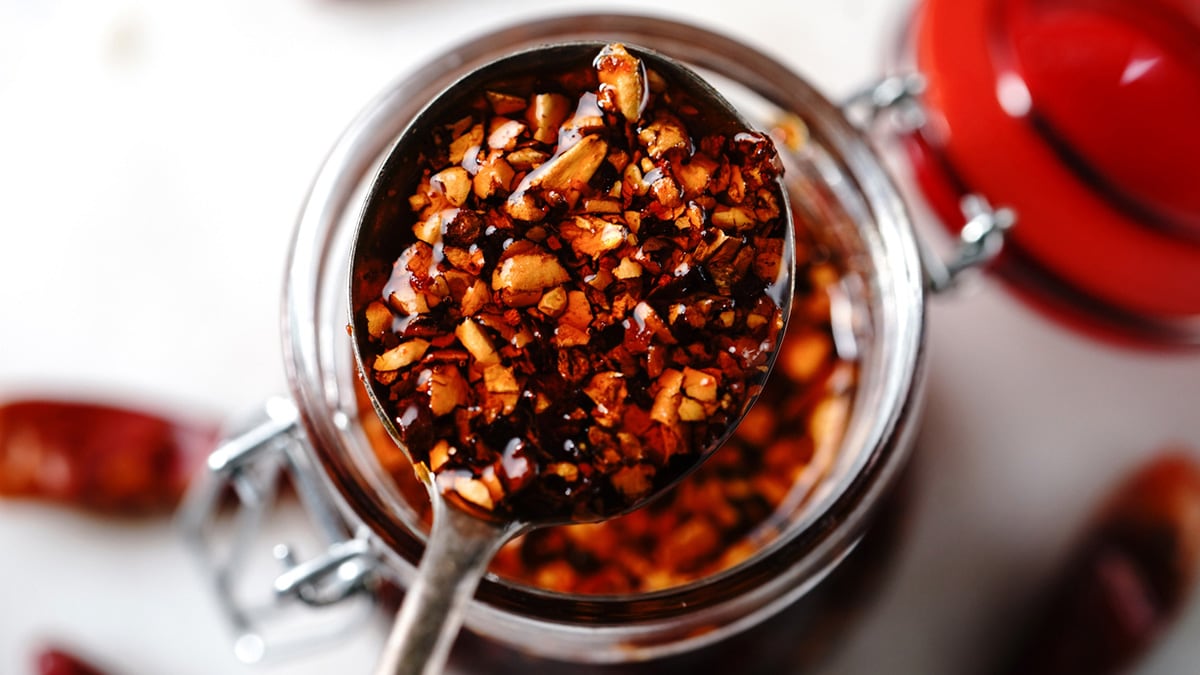 The Secret Ingredient To Yummy Spicy Food: Crispy Chili Garlic Oil