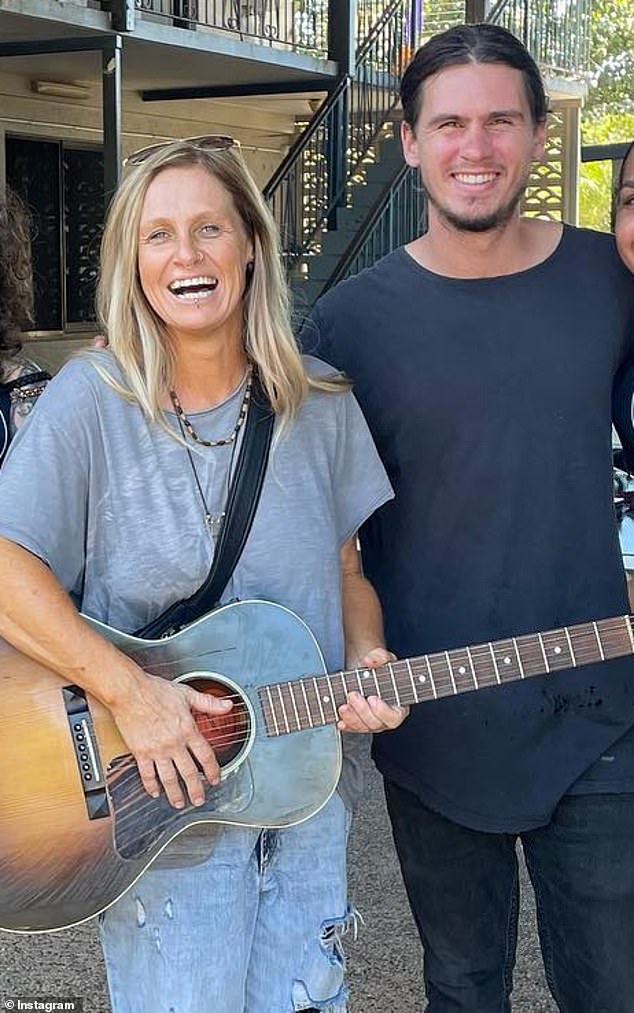 Kasey and her partner Brandon, who is 19 years younger, have known each other for several years. The guitarist has performed alongside her for nine years