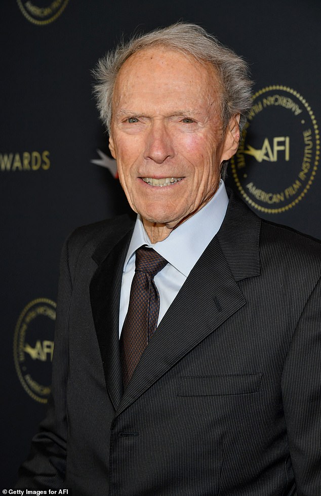 Another rumoured tryst of Noor's is the legendary actor and director Clint Eastwood, 94, who she was thought to be dating in January 2019 (pictured in 2020)