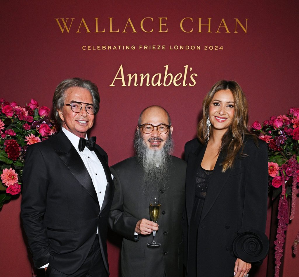Annabel's Gala Showcases Wallace Chan Art at Frieze Week