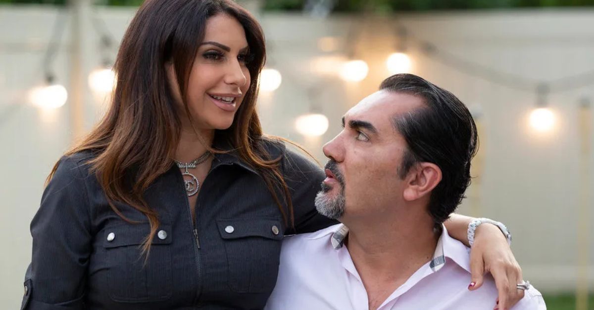 Bill Aydin sitting with Jennifer Aydin