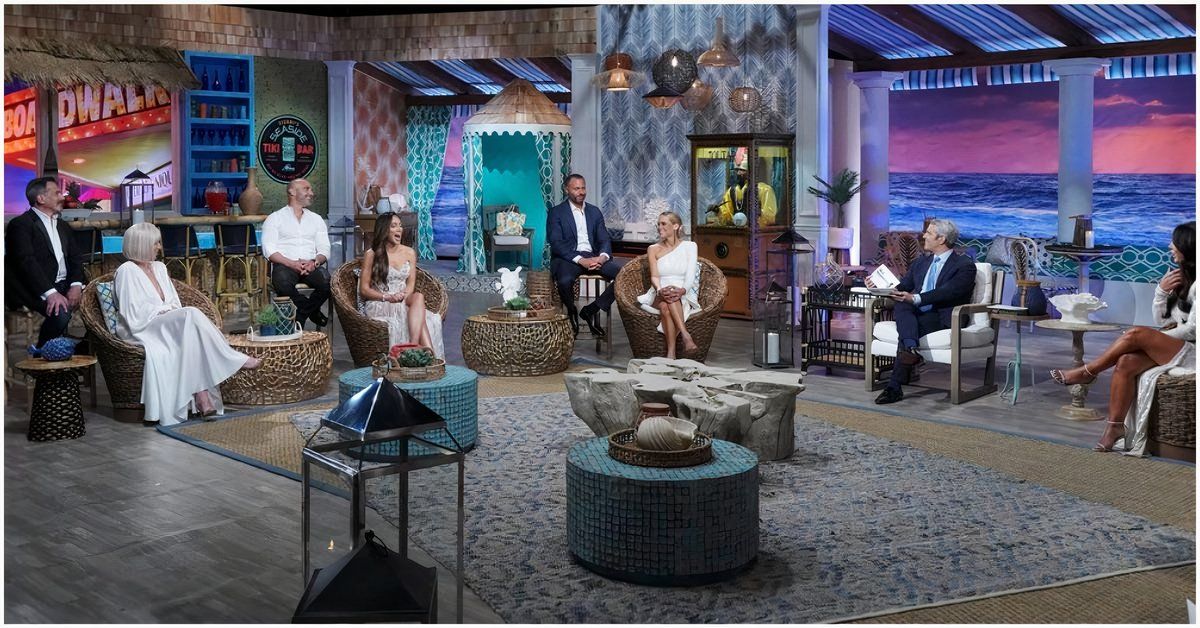 A clip of the cast sitting from the RHONJ reunion