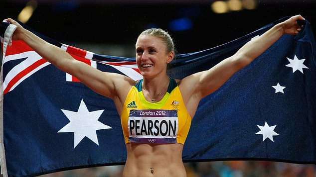 Sally Pearson (pictured winning gold in the women's 100m hurdles at the 2012 London Olympics) also got the nod from the Hall of Fame