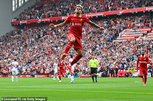 Liverpool forward Luis Diaz is being offered to companies for potential brand partnerships