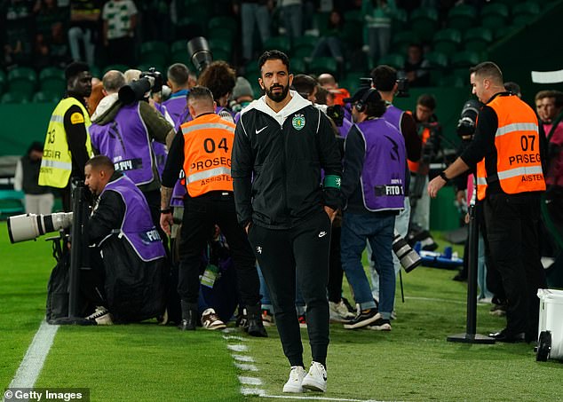 Amorim revealed he had addressed the links to Man United with his squad on Tuesday