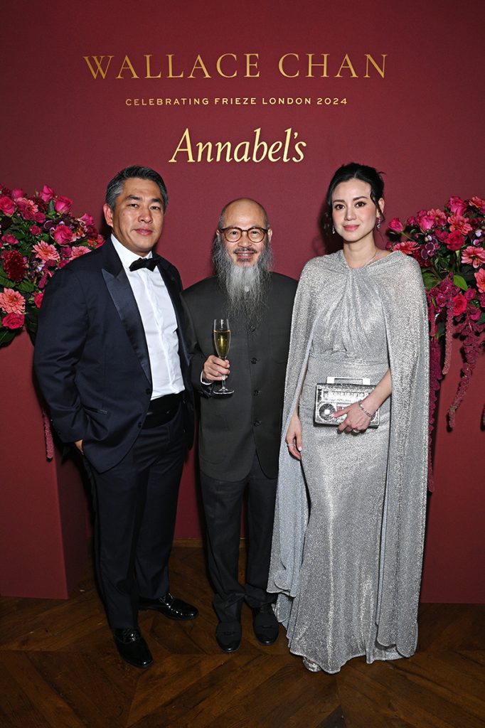 Annabel's Gala Showcases Wallace Chan Art at Frieze Week