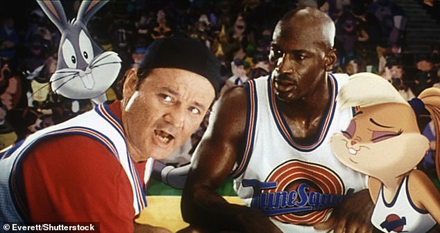 Bill Murray is a well known basketball fan and played himself in the Hollywood blockbuster Space Jam alongside Michael Jordan and the Looney Tunes cartoon characters