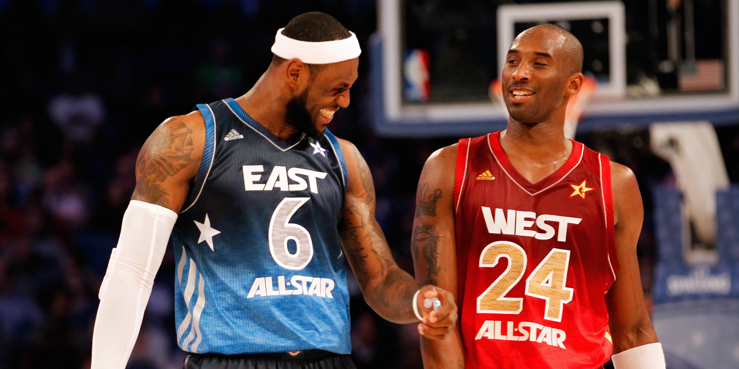 Lebron James Kobe Bryant All-Star