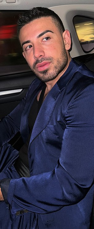Jono Castano (pictured) has sparked romance rumours with Perth-based influencer Nilofar Khirzad