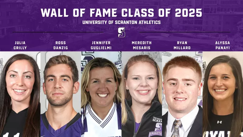 University of Scranton Athletic Department Announces Wall of Fame Class of 2025