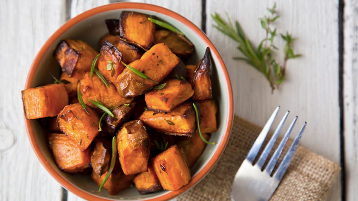 Consume roasted sweet potatoes for weight loss