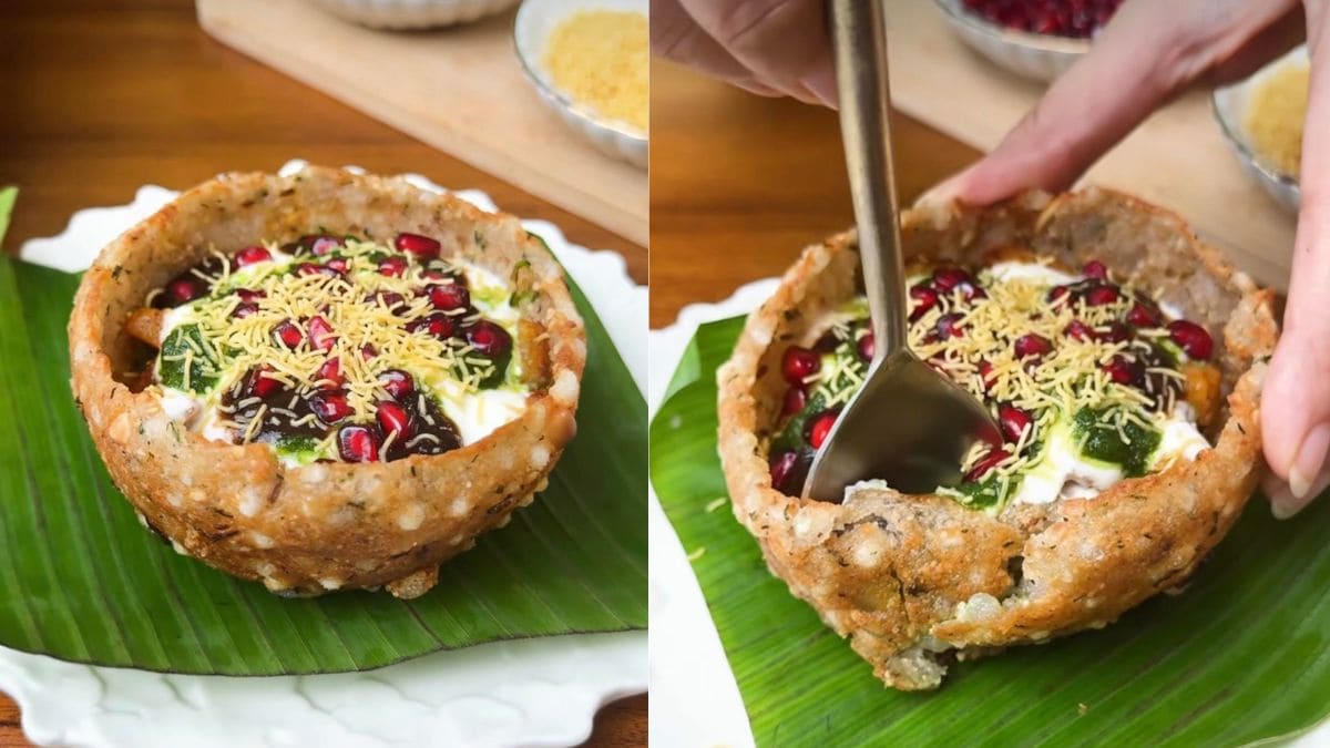 This Navratri, Make Fasting Fun By Indulging In This Delicious Sabudana Tokri Chaat