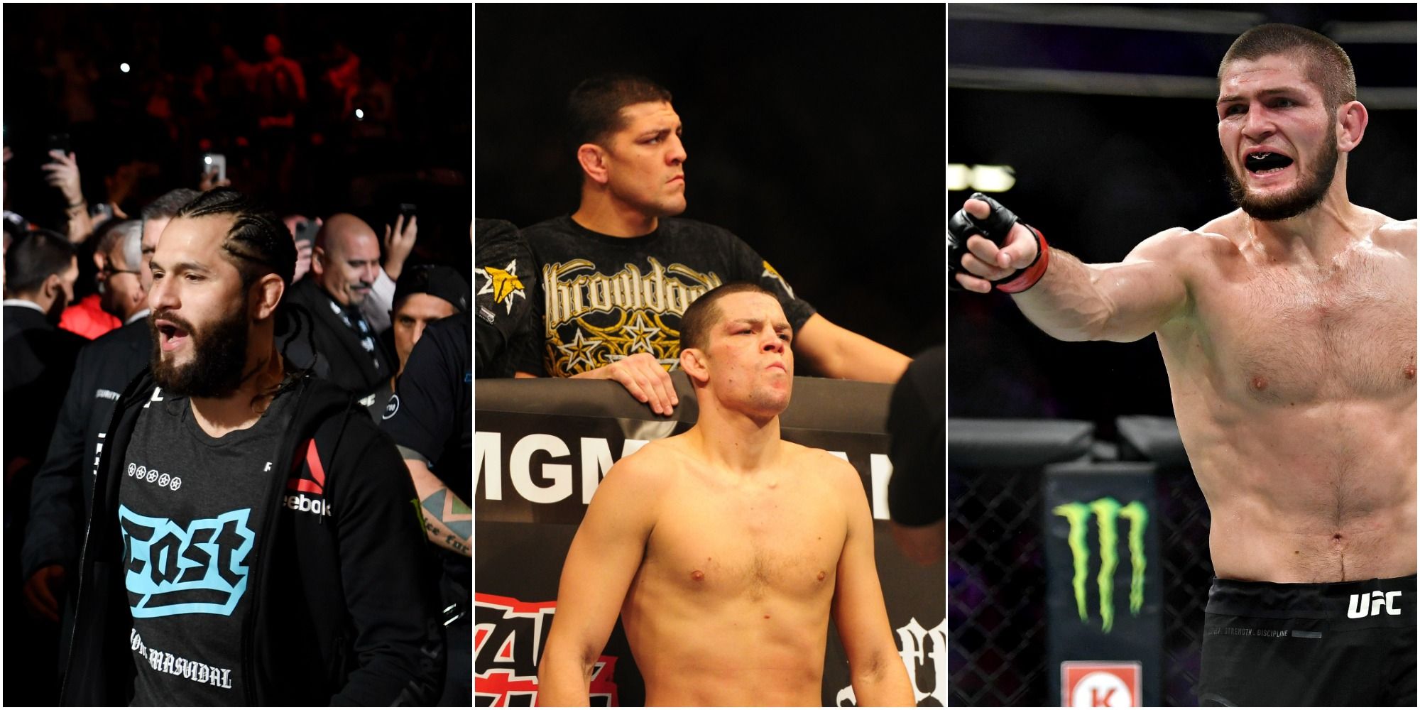 Khabib Nick Diaz Nate Diaz Jorge Masvidal