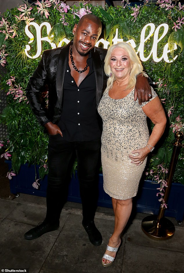 The presenter split from her ex-fiancé Ben Ofoedu, 52, in February last year after 16 years together when she discovered he had been unfaithful (pictured in 2021)