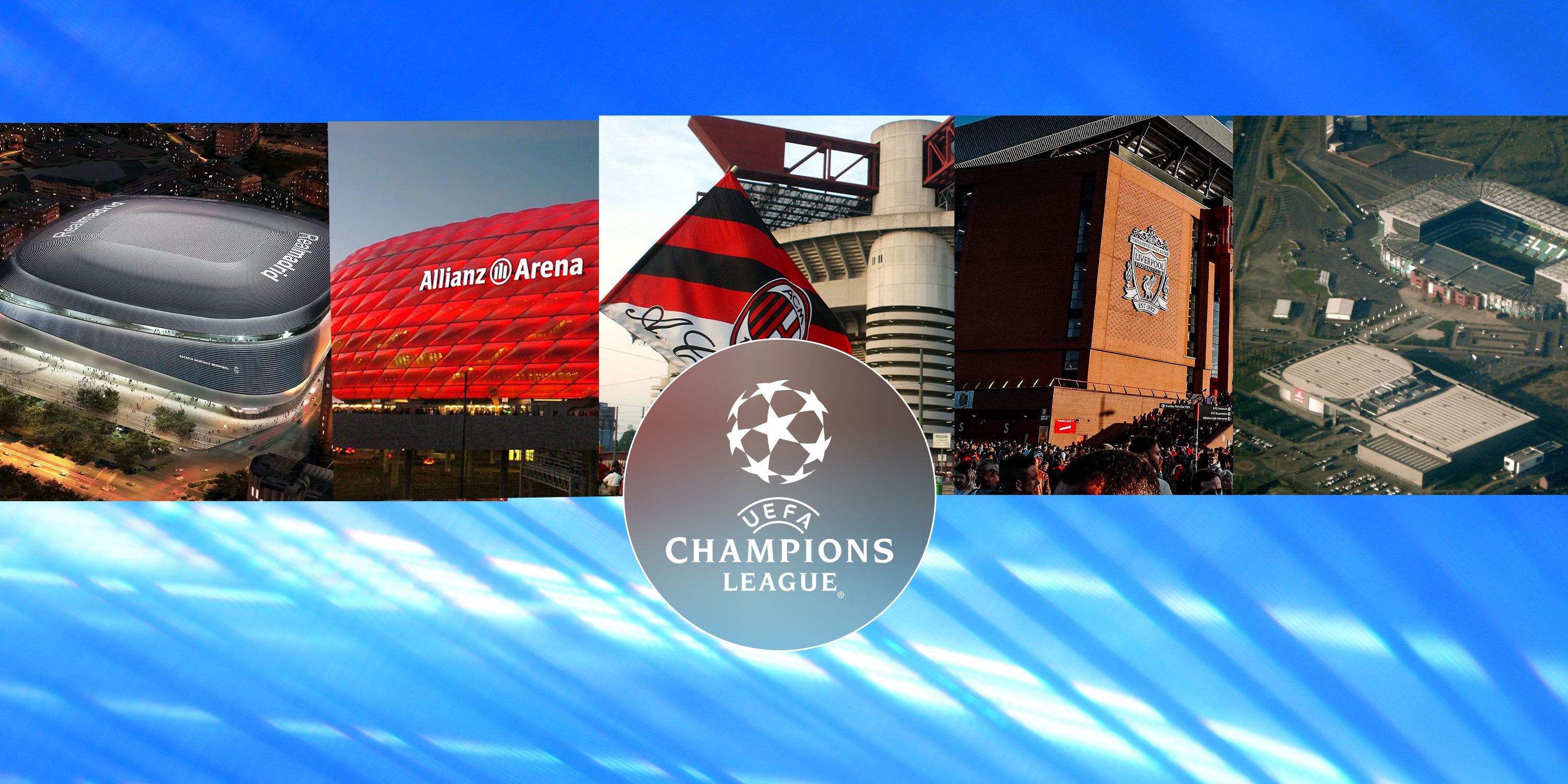 Champions League stadiums ranked