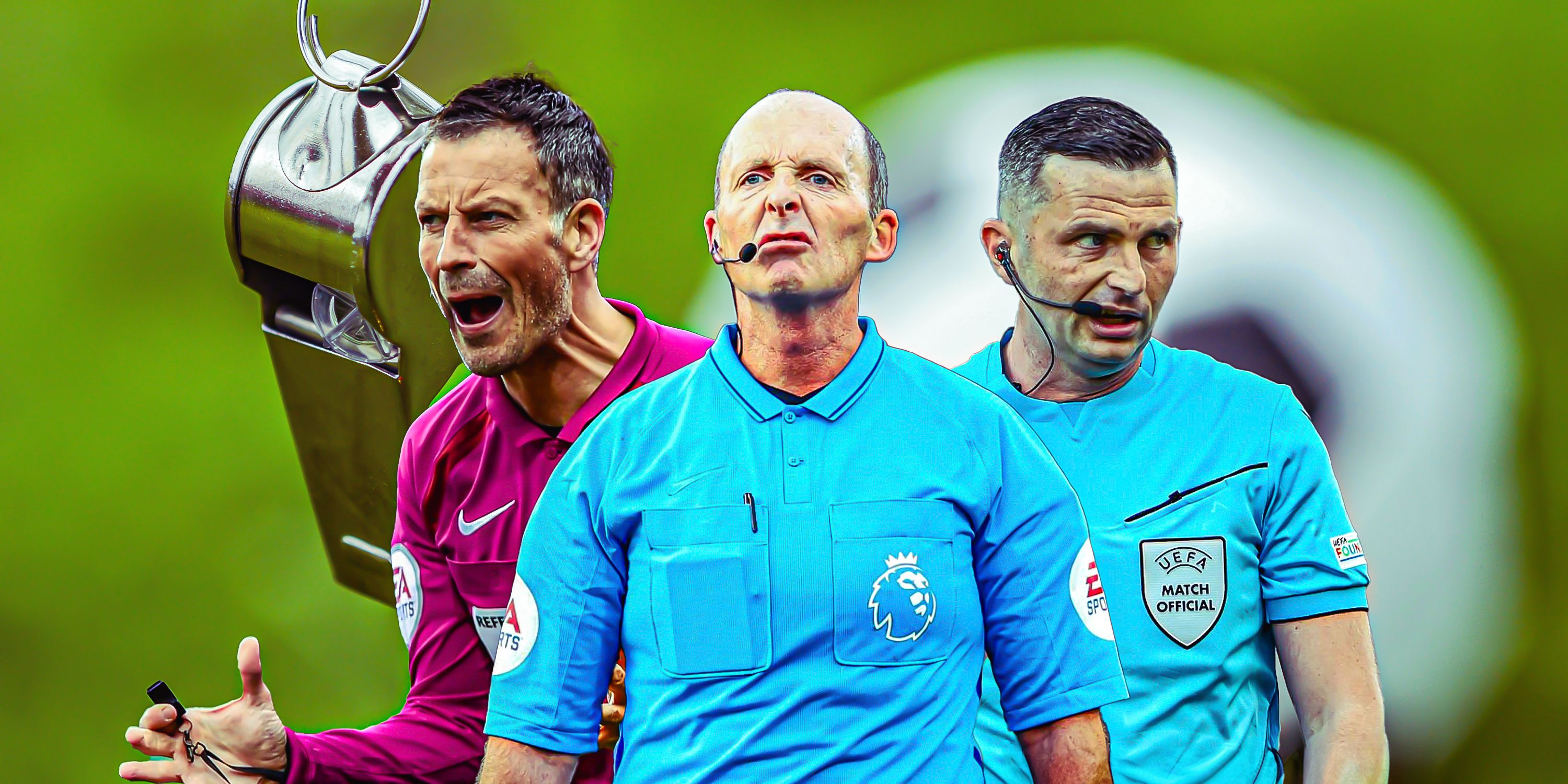 mark clattenburg, mike dean, Michael Oliver