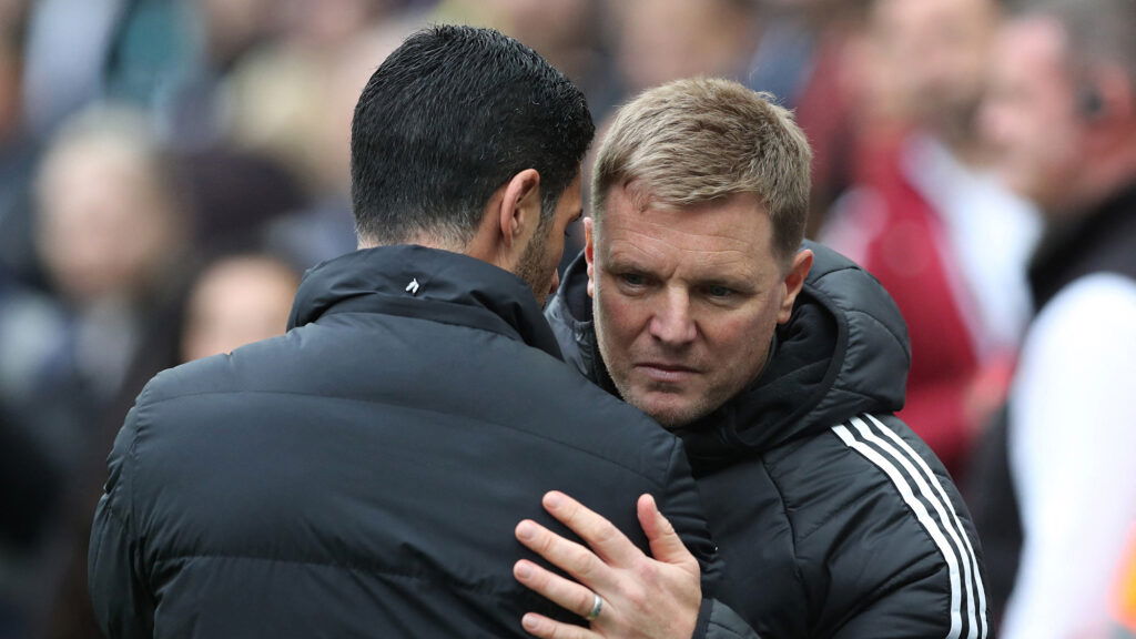 Eddie Howe Newcastle Mikel Arteta Arsenal