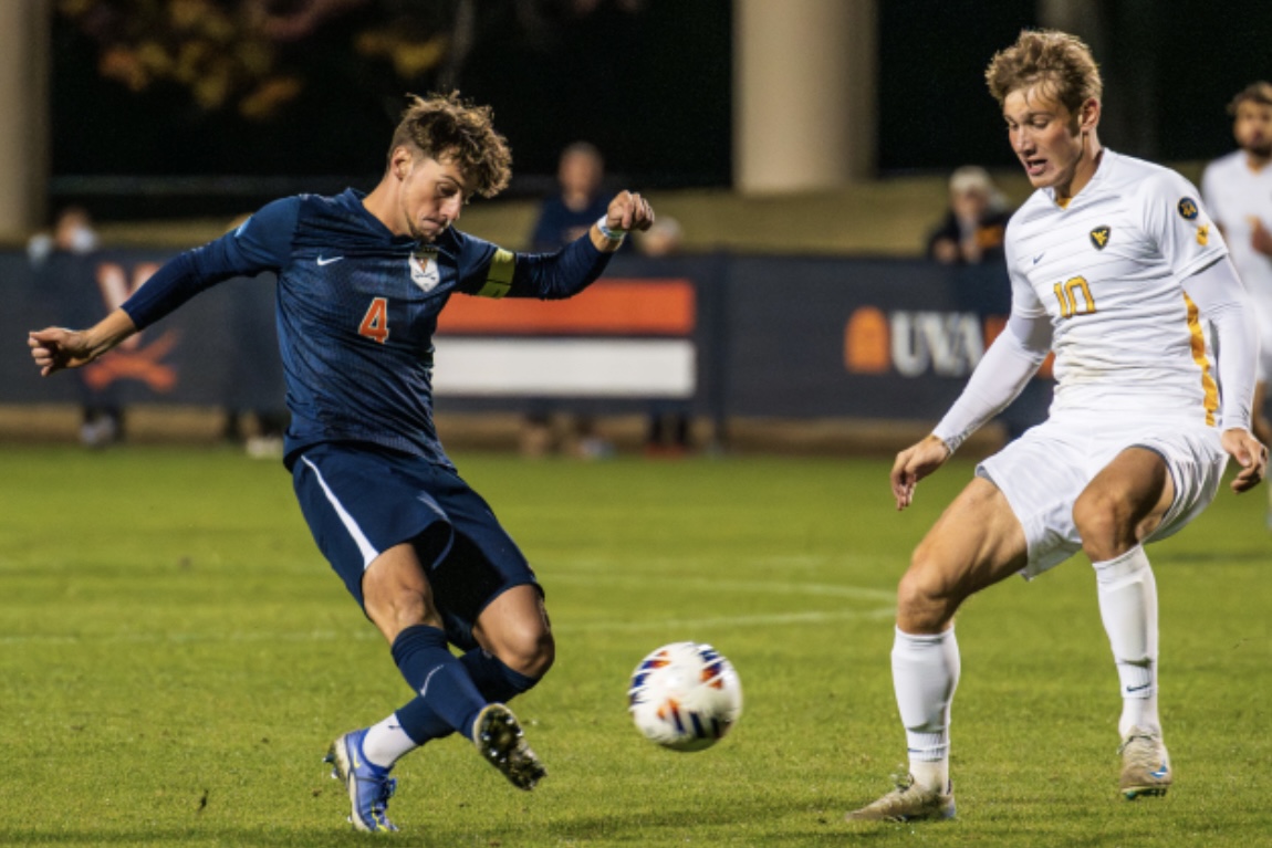 Men’s Soccer: Hoos defeat Mountaineers in NCAA second round, 2-1 : Jerry Ratcliffe