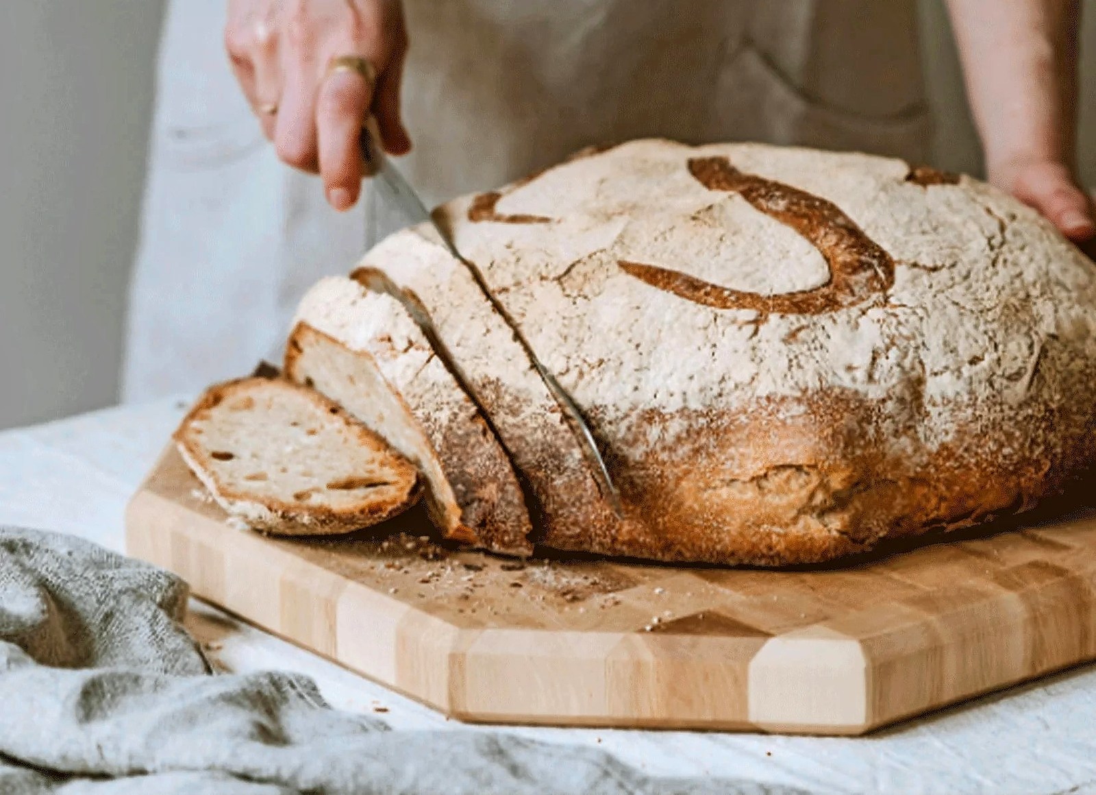 People will pay anything up to a tenner for some sourdough