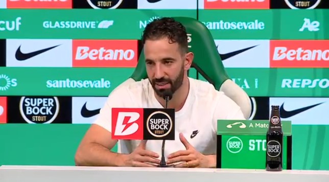 Ruben Amorim says Manchester United must wait before signing any Sporting players