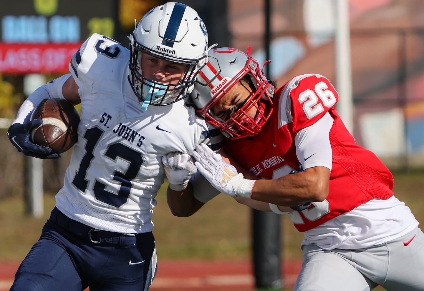 St. John's Prep is the top seed in the Division 1 football tournament.