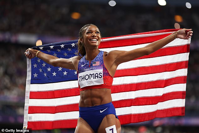 Gabby Thomas has joined Grand Slam Track - Michael Johnson’s big-money athletics league