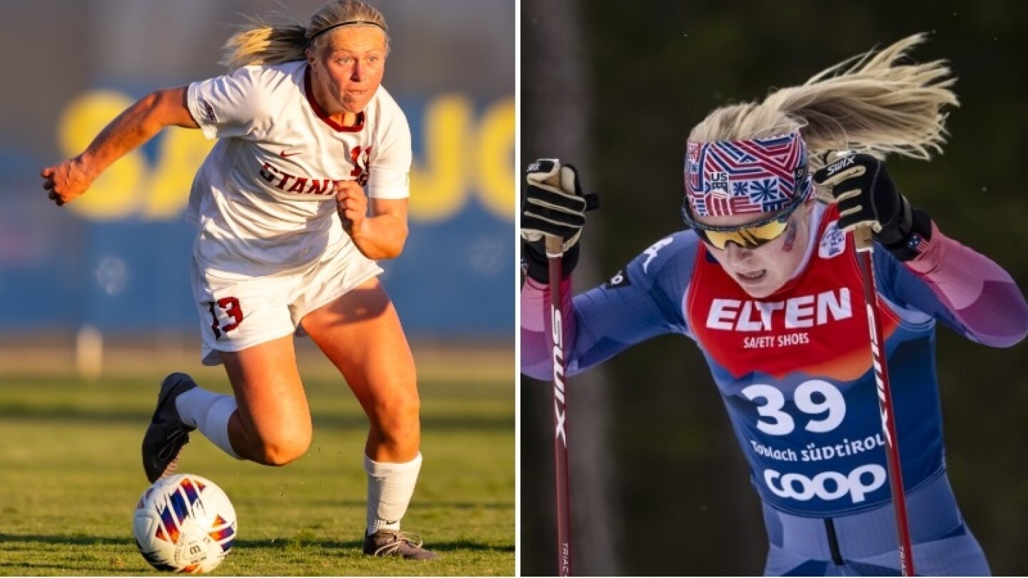 Sammy Smith is a World Cup performer in soccer … and cross-country skiing