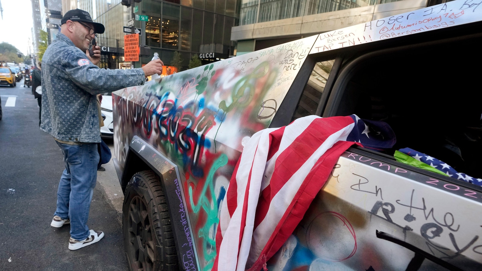 Tesla shares soar 14% as Trump win is seen boosting Elon Musk’s electric vehicle company