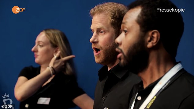 The new documentary – the first TV analysis of the couple in Germany since 'Megxit' - even questions the cost of the Invictus Games that were held in Dusseldorf by pointing out that they were funded by a €40million donation from Germany's Ministry of Defence