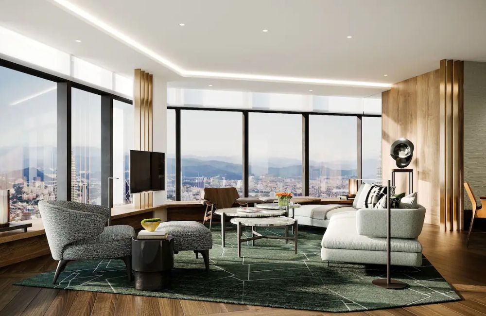 Park Hyatt Kuala Lumpur living room