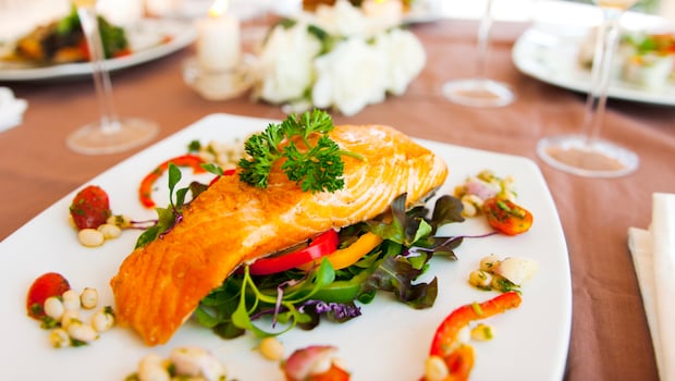 Grilled Salmon And Chardonnay
