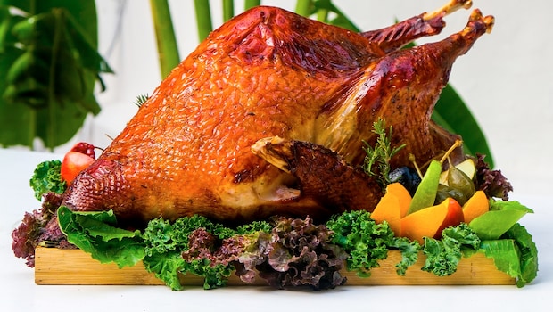 Roasted turkey