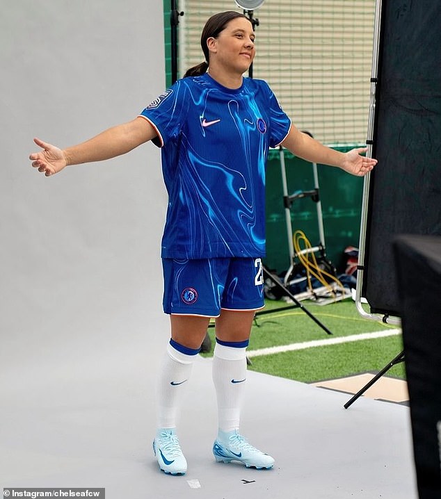 Sam Kerr is closing in on a return for Chelsea, almost a year after she tore her anterior cruciate ligament at a training camp in Morocco